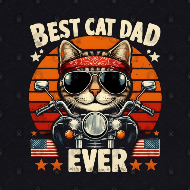 Best Cat Dad Ever Cat Lover by TopTees